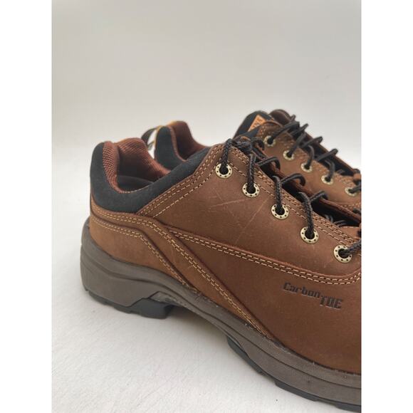 CAROLINA Lytning LT250 Oxford 6" Women's NEW Comp-Toe Work Shoe Brown US Size 10 - Picture 3 of 11